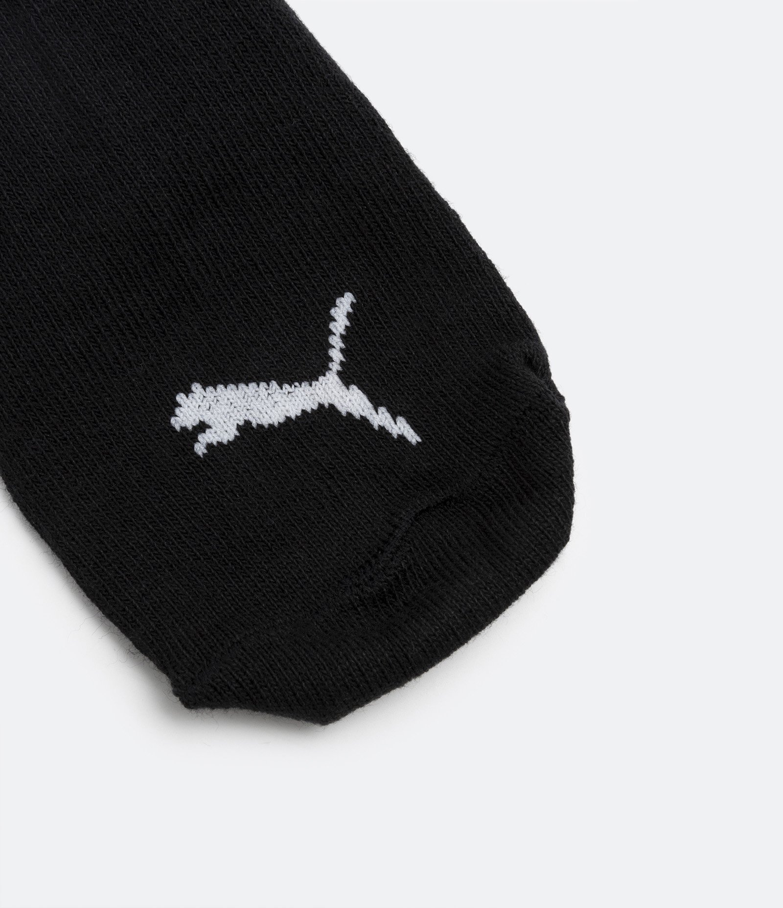 Kit 03 Pares de Meias Cano Baixo Infantil Estampa Puma - Tam 25 ao 34 Preto 4