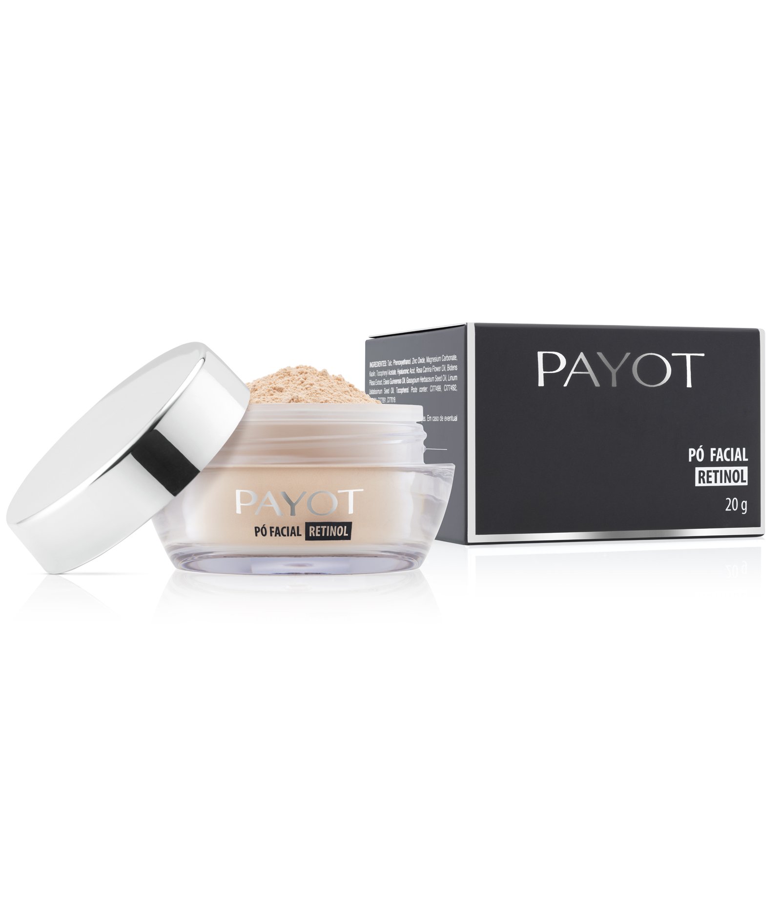 Pó Facial Retinol Payot Translucido Matte 3
