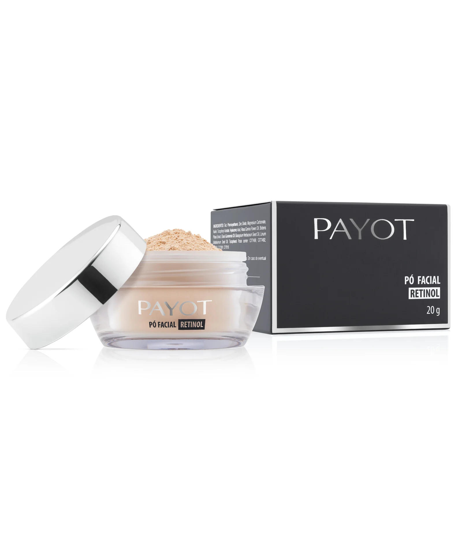 Pó Facial Retinol Payot Translucido Iluminador 3