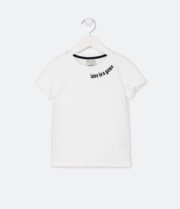 Vestido Infantil de Cuadros con Blusa Manga Corta Bordada - Talle 5 a 14 años Negro 5