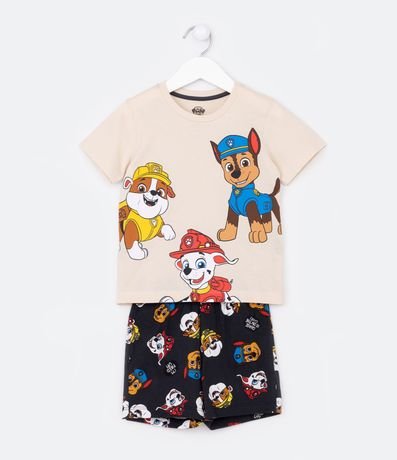 Pijama curto infantil estampado Mickey Mouse - Venca - 066901