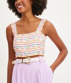 Cinto Médio com Fivela Diferenciada