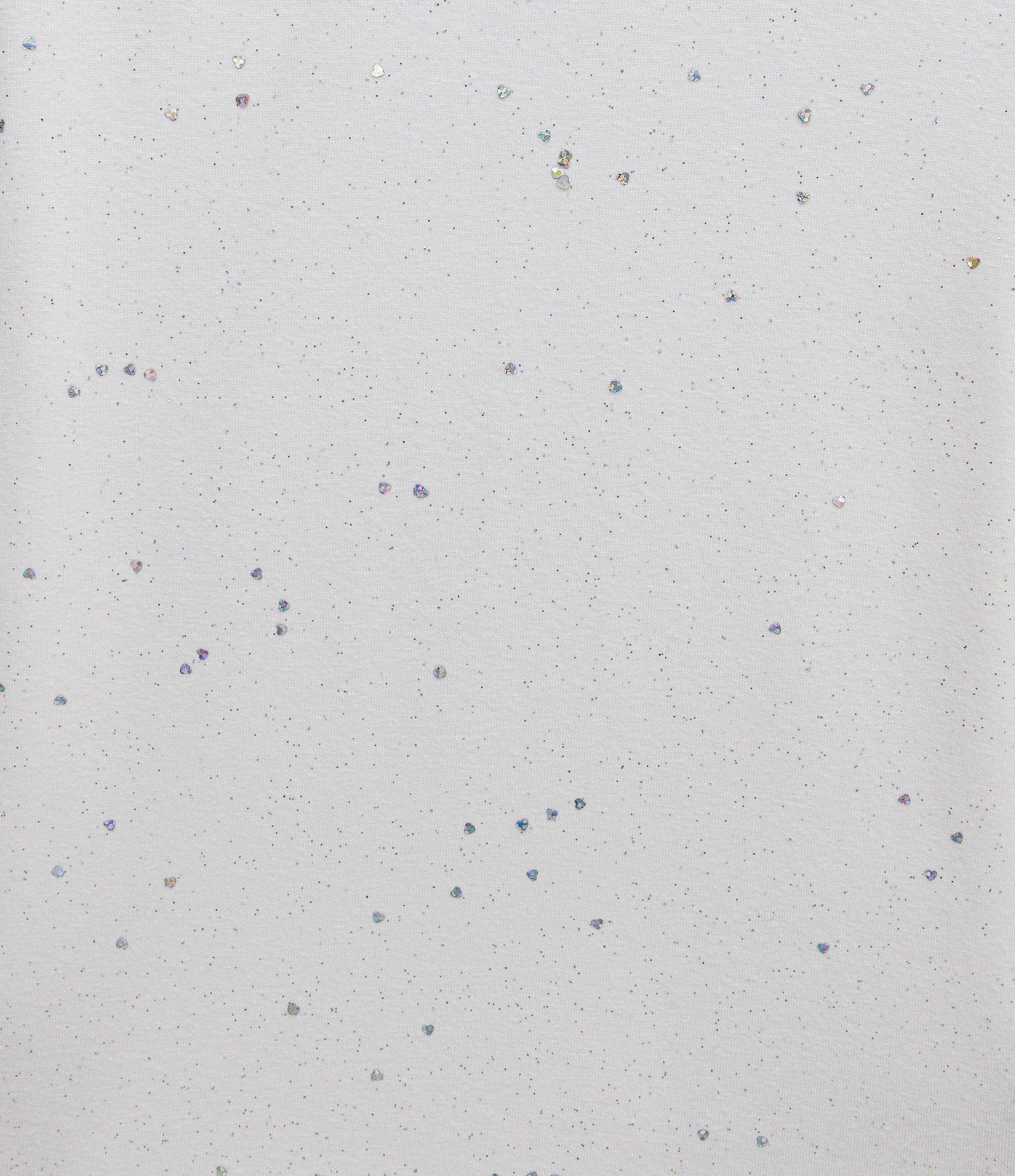 Blusa Infantil em Cotton com Glitter e Corações - Tam 5 a 14 Anos Branco Neve 3