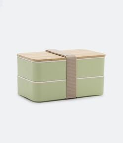 Pote Marmita com 03 Camadas e Talheres