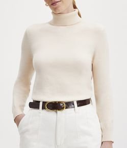 CInto Medio com Textura Croco