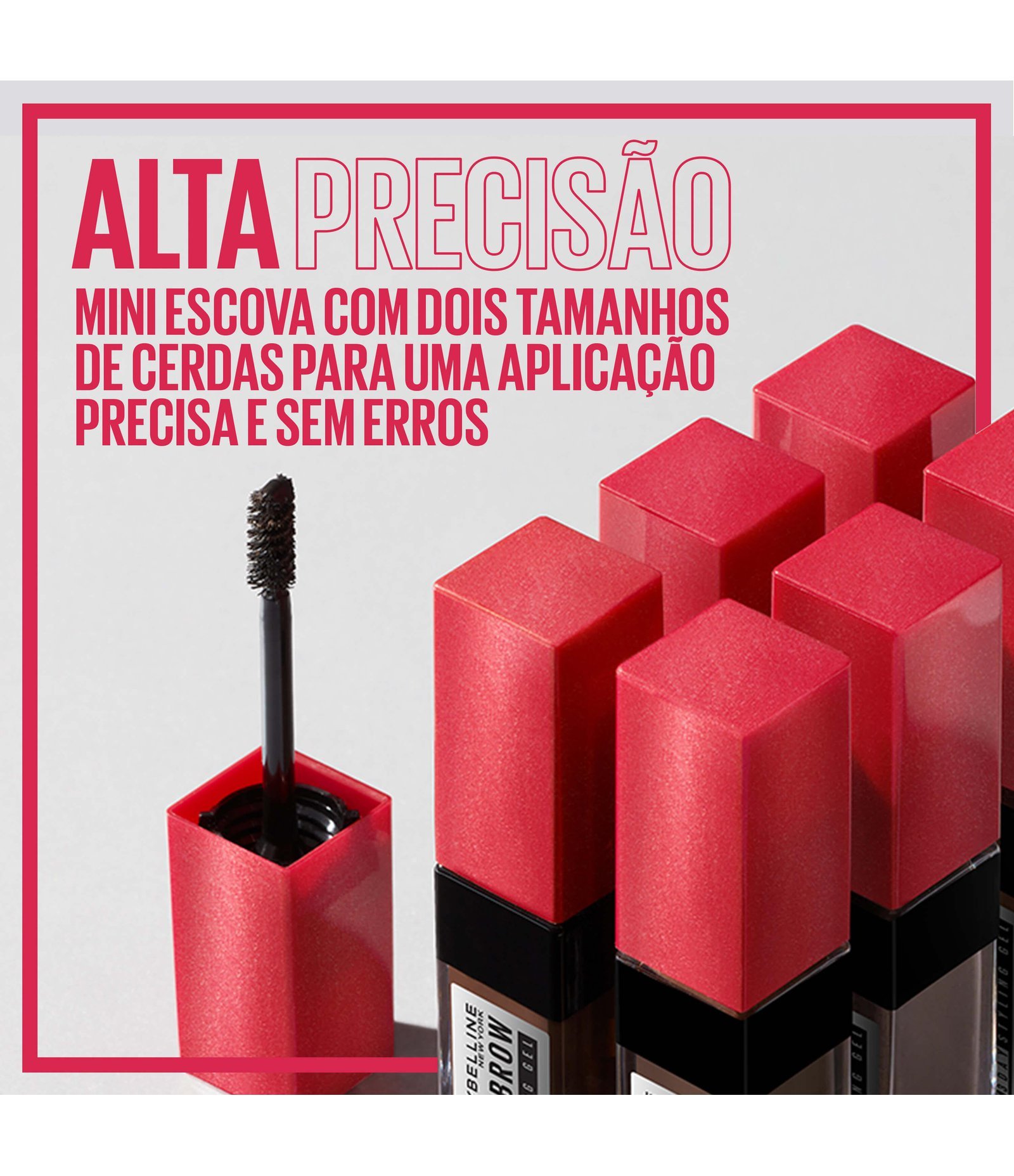 Gel de Sobrancelhas NY Tattoo Brow 3D Maybelline Warm Brown 5