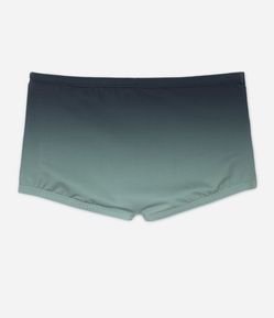 Sunga Boxer com Cordão e Estampa Degradê