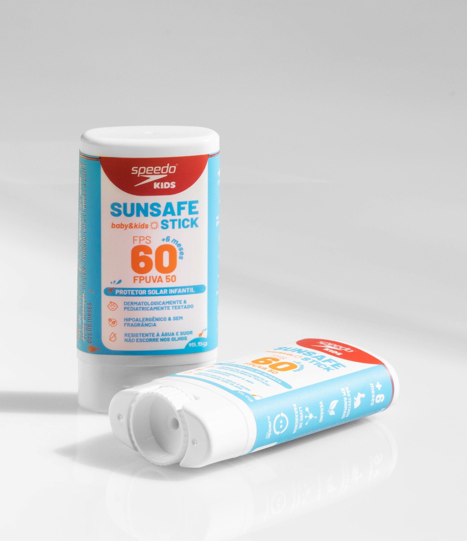 Protetor Solar Infantil FPS60 Sunsafe Baby Kids Pink Cheeks  15,5G 2