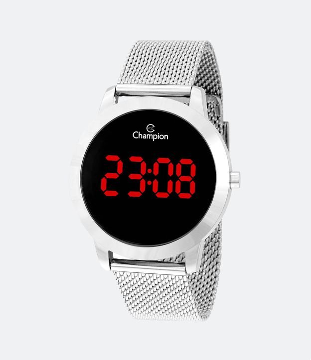 Relógio Digital Masculino com Pulseira e Caixa em Metal CH40106T - Cor: Rose Gold - Tamanho: U