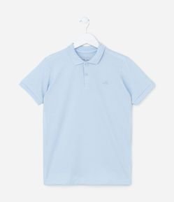 Camiseta Polo Infantil em Malha Piquet - Tam 5 a 14 anos