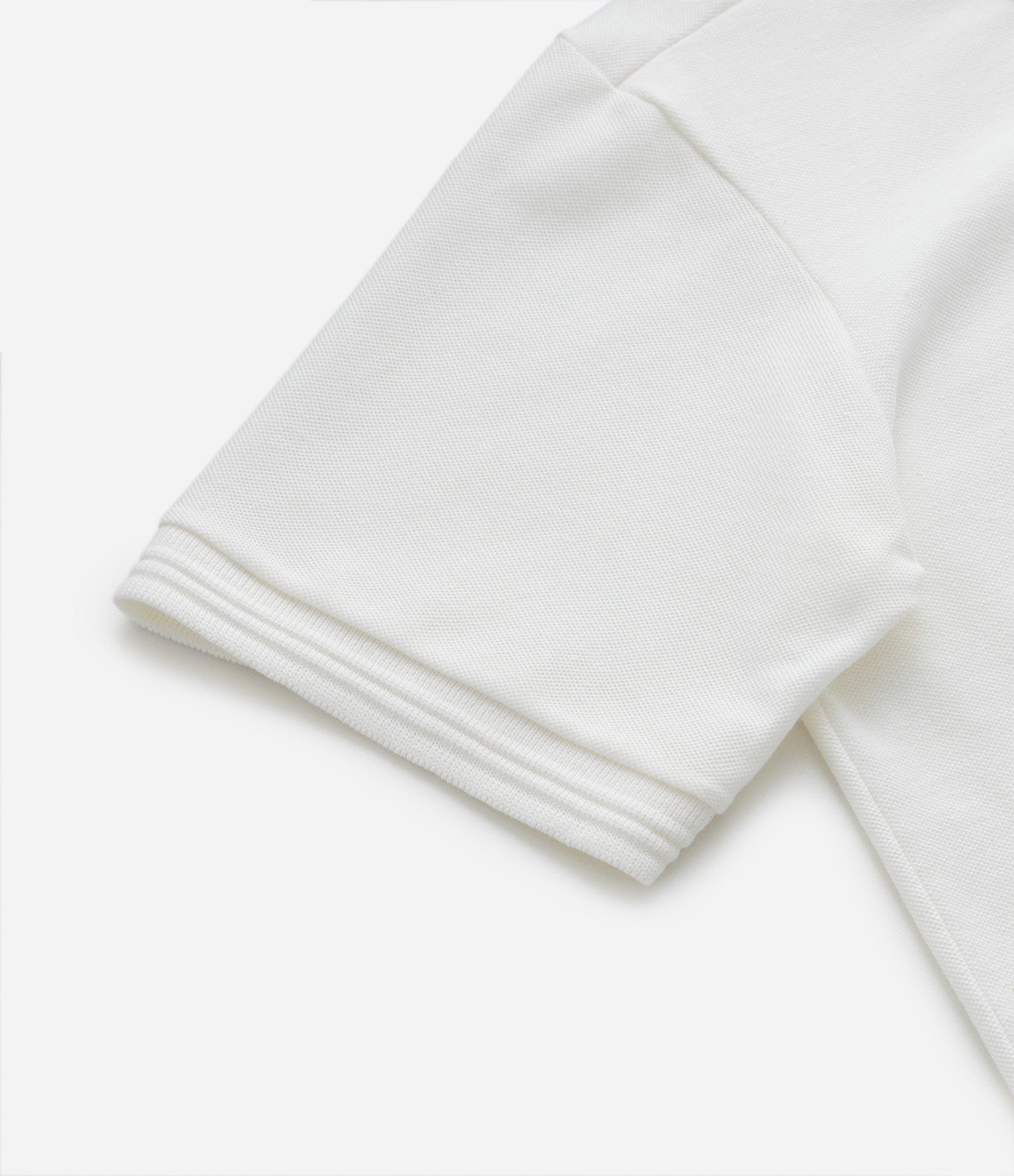 Camiseta Polo Infantil em Malha Piquet - Tam 5 a 14 anos Branco 5