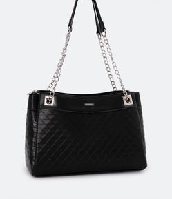 Bolsa Embossed e com Alça Corrente