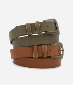 Kit 02 Cintos Médio em Floater