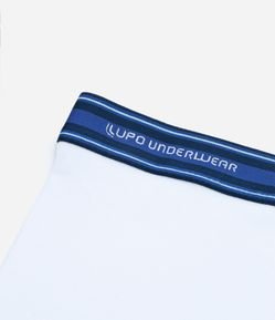 Cueca Boxer em Algodão com Cós Elástico Lupo