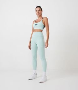 Calça Legging Esportiva em Poliamida com Alta Compressão