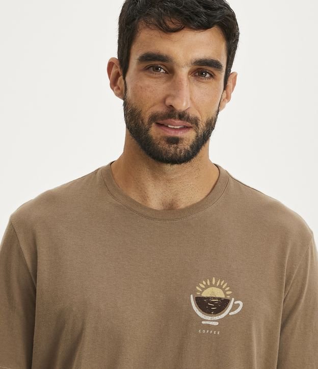 Blusa camiseta t-shirt estampada pizza malha - R$ 39.90, cor Preto