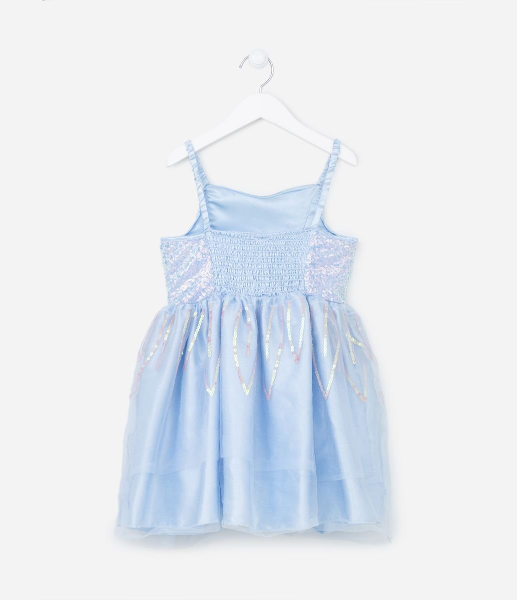 Vestido best sale frozen renner