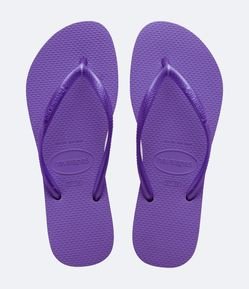 Chinelo Slim com Tira Metalizada Havaianas