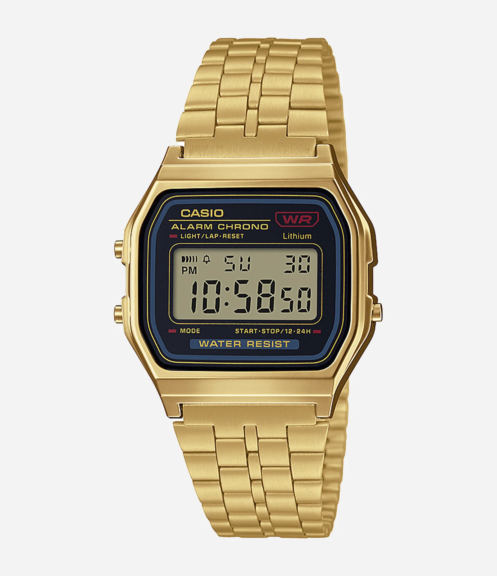 Relógio Casio Unissex Digital  Dourado 1