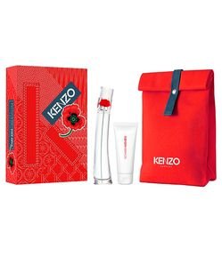 Kit Perfume Coffret Flower by KENZO Eau de Parfum 50ml + Loção Corporal 75ml + Necessaire