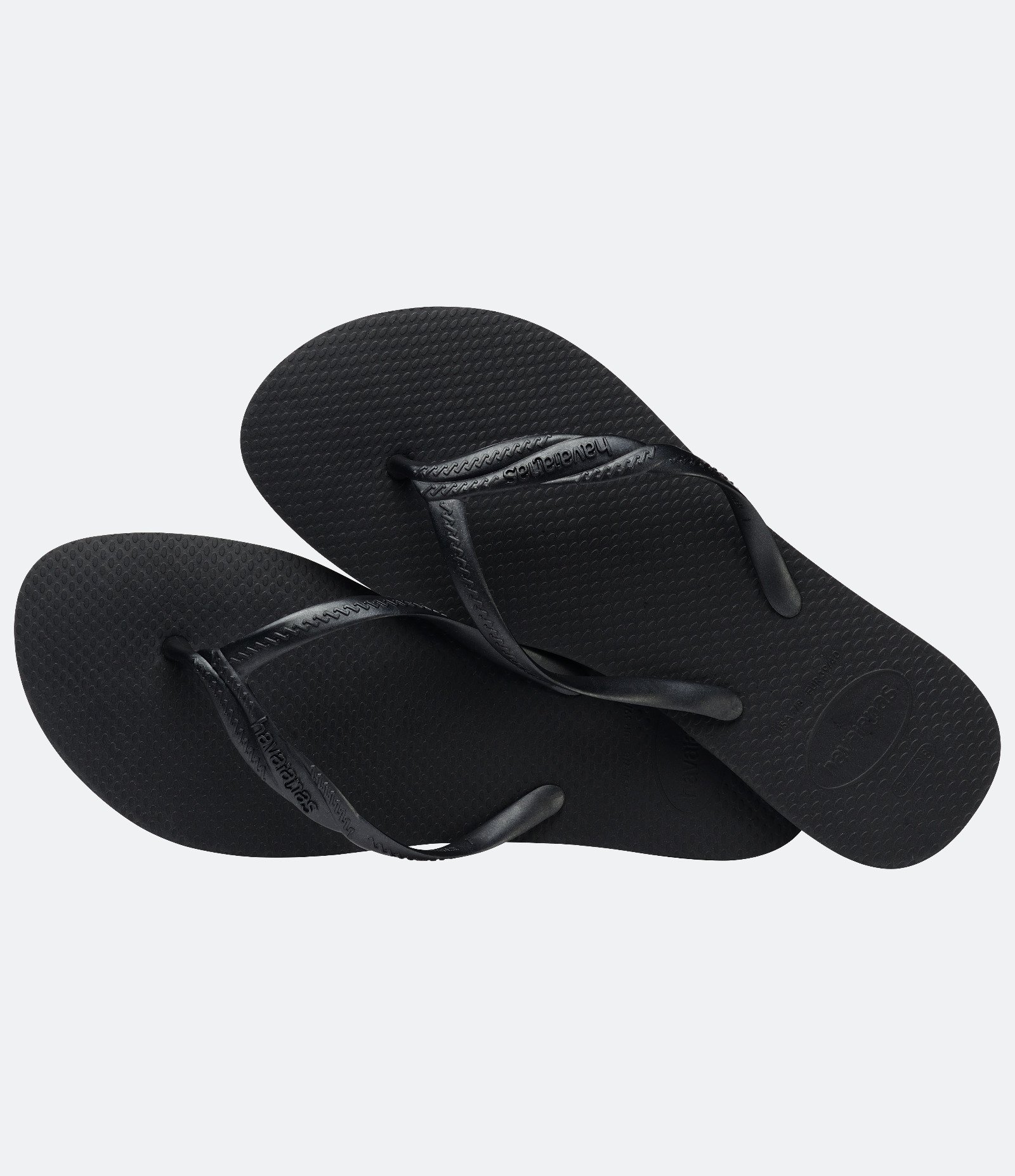 Chinelo Havaianas com Tiras Metalizadas Preto 4