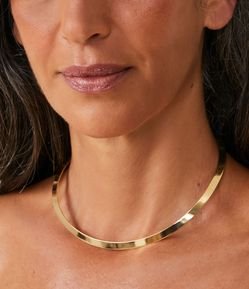 Gargantilha em Metal Anatômica