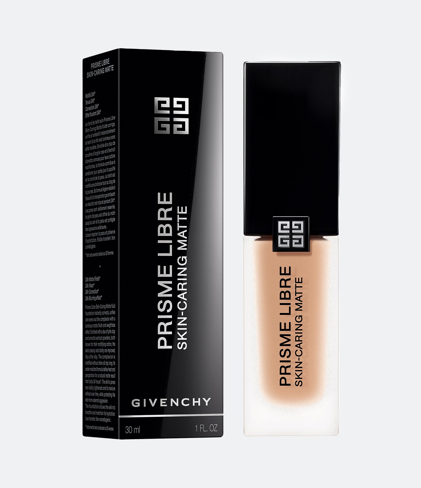 Base Líquida Prisme Libre Skin Caring Matte Givenchy C180 3