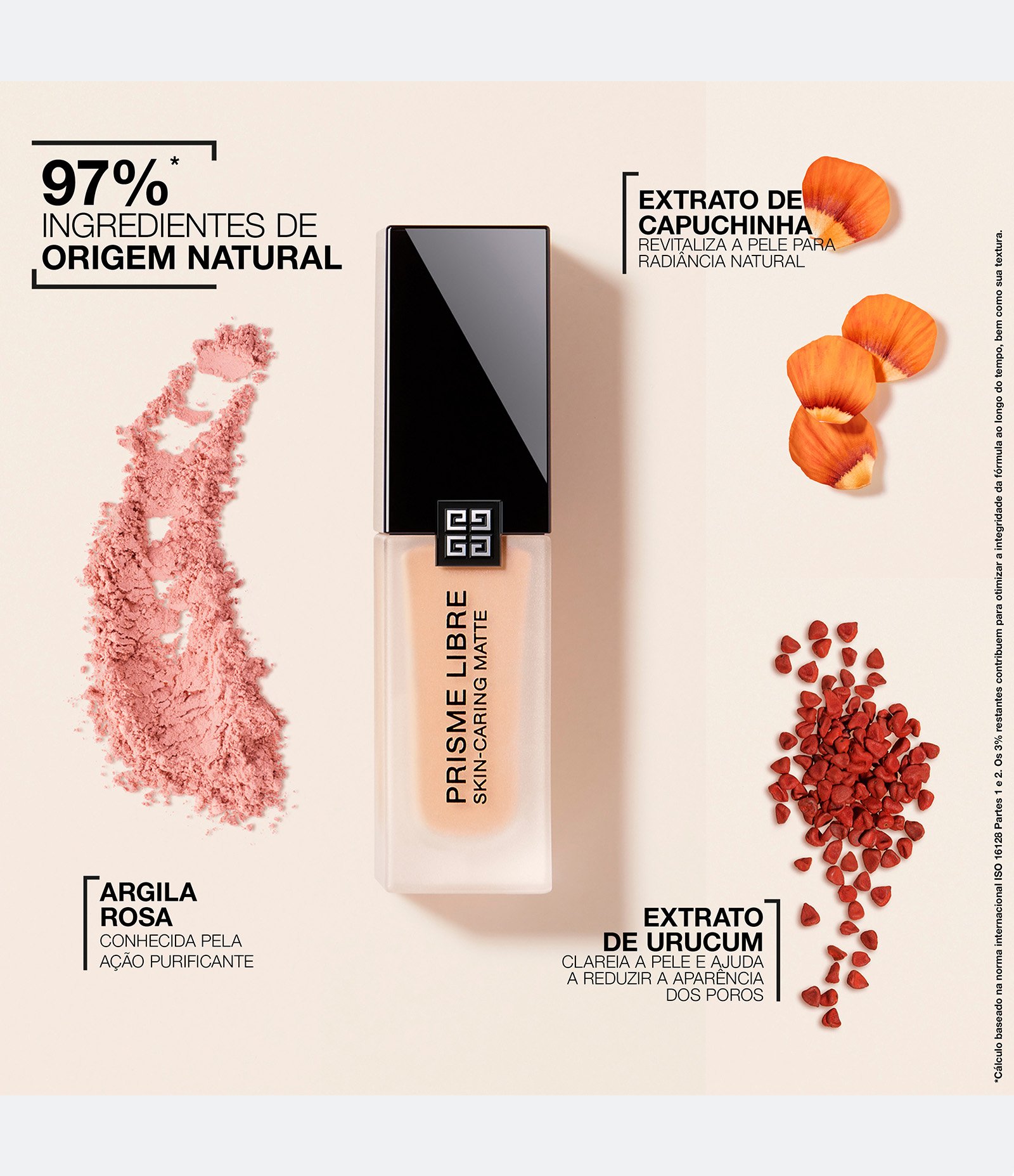 Base Líquida Prisme Libre Skin Caring Matte Givenchy C180 4