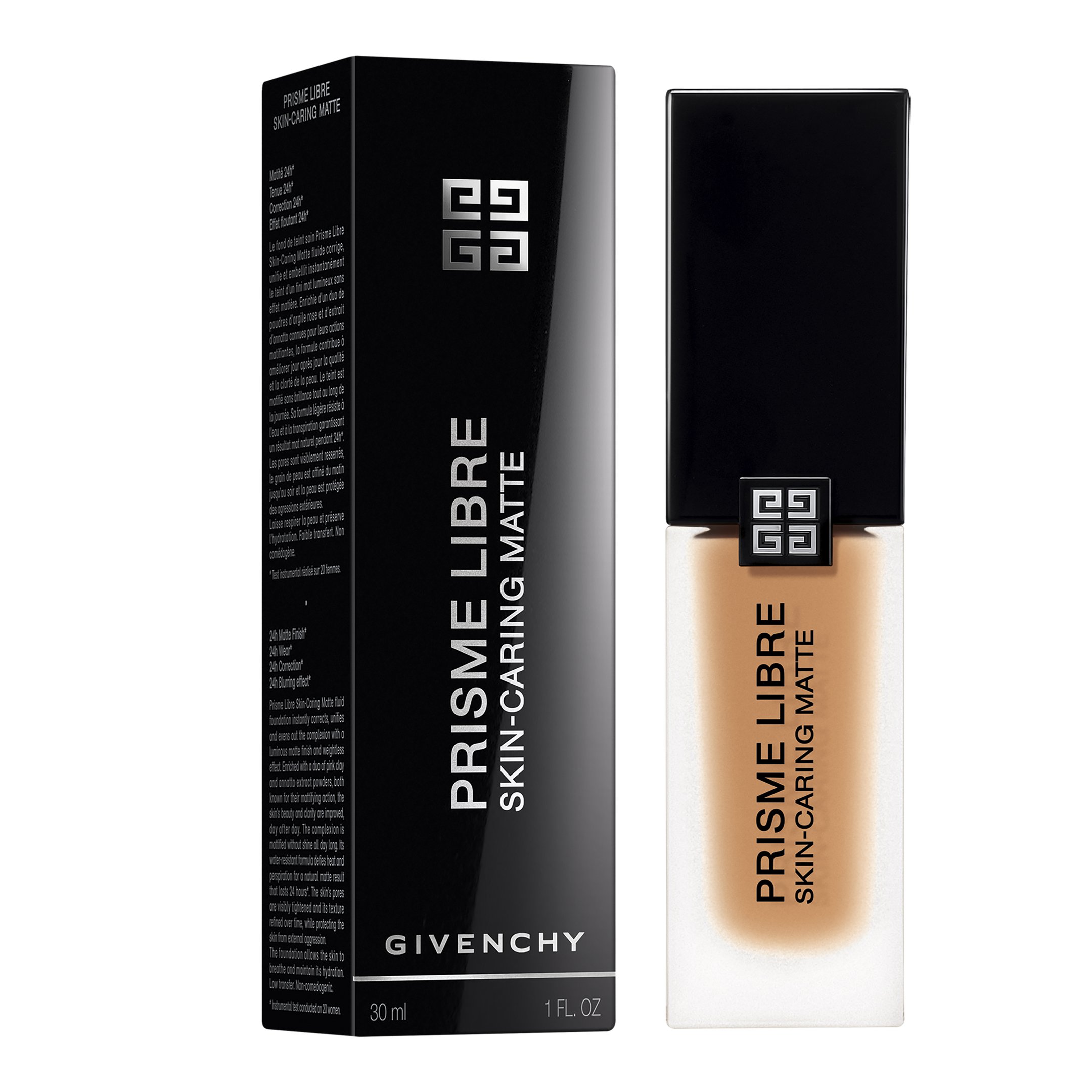 Base Líquida Prisme Libre Skin Caring Matte Givenchy N345 3