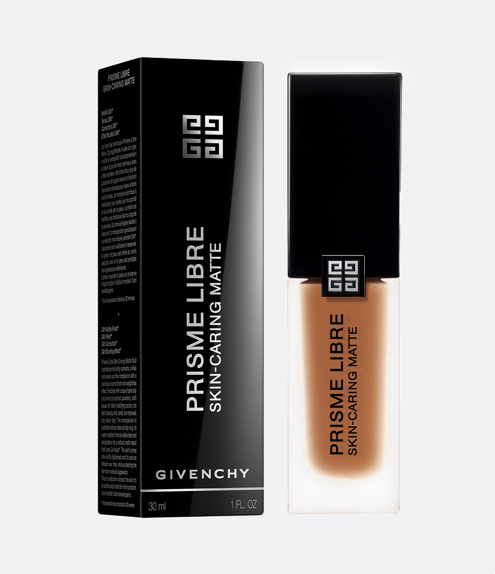 Base Líquida Prisme Libre Skin Caring Matte Givenchy N405 3