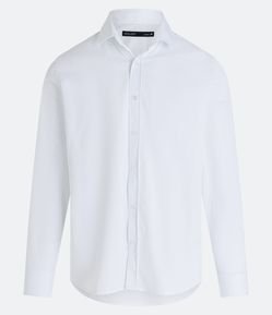 Camisa Comfort em Meia Malha com Manga Longa