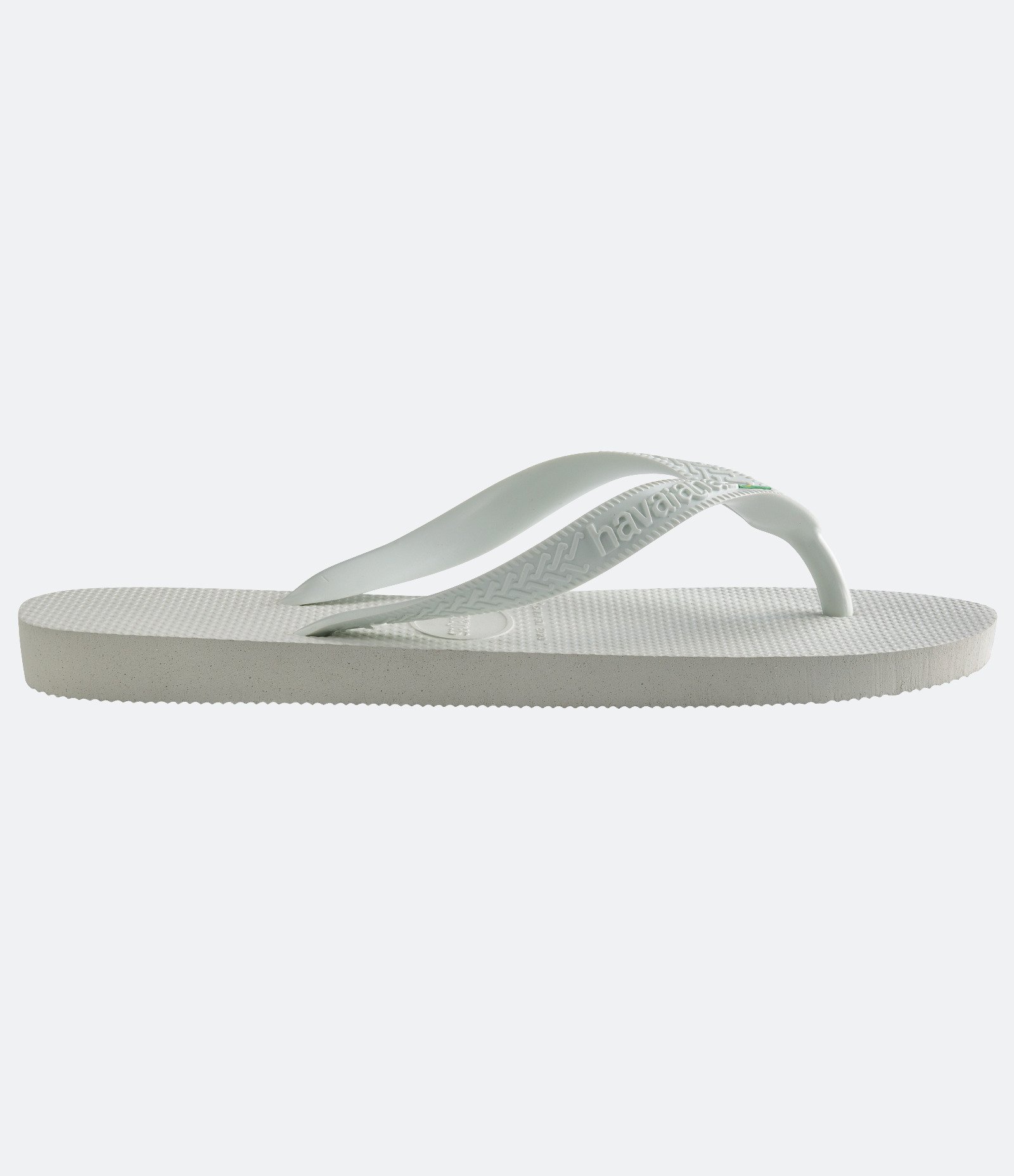 Chinelo de Tiras com Bandeira do Brasil Havaianas Branco Neve 3