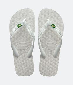 Chinelo de Tiras com Bandeira do Brasil Havaianas