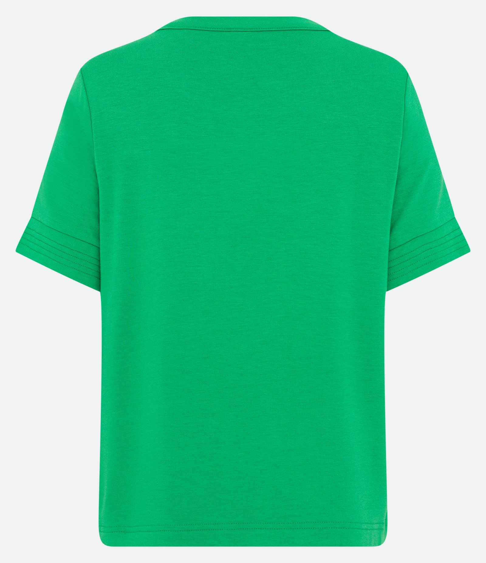 Camiseta em Viscose com Recortes Verde 2