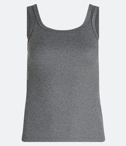 Blusa Regata de Pijama em Ribana