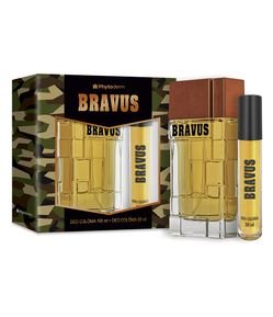Kit Phytoderm Bravus Colônia 100ml + Colônia 30ml