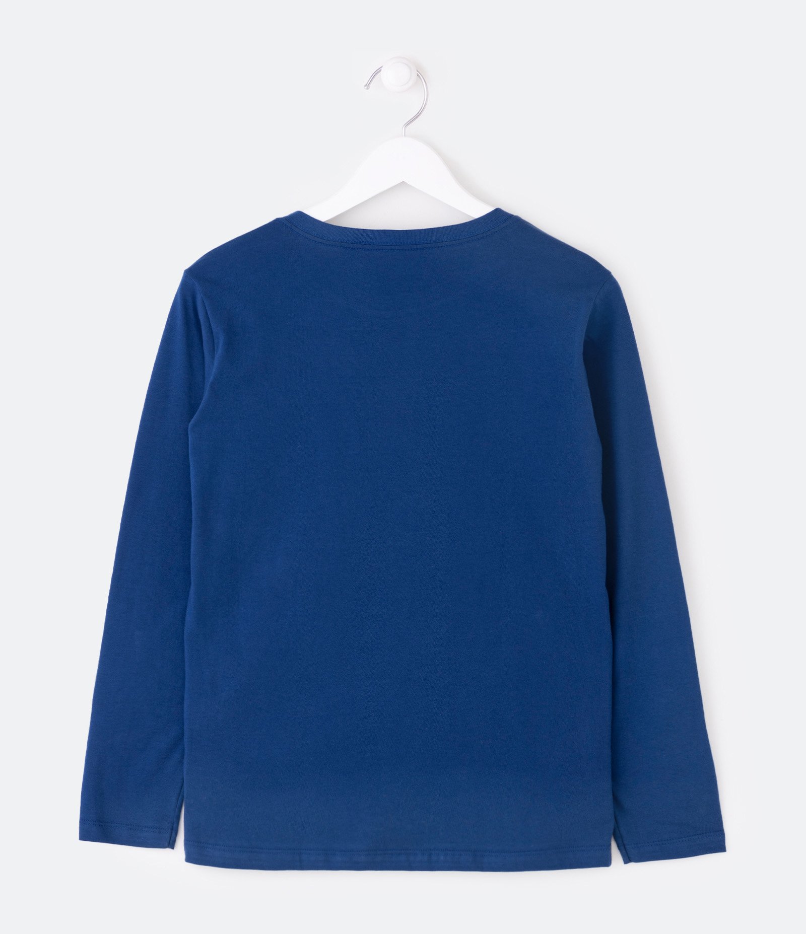 Camiseta Infantil Estampa Minecraft - Tam 5 a 14 Anos Azul 2