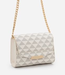 Bolsa com Tampa e Alça de Corrente