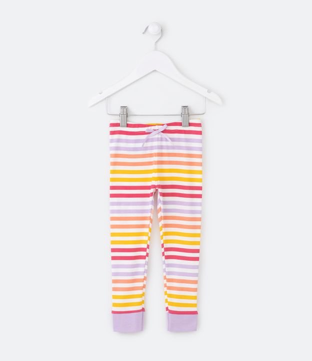 Pijama Largo Infantil Estampado Dinosauria - Talle 2 a 4 años Blanco 3
