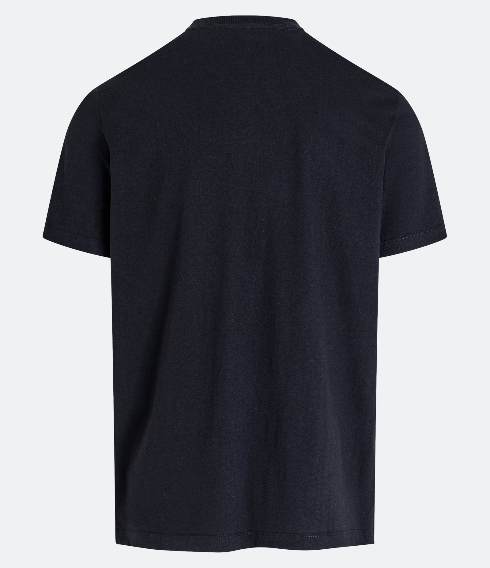 Camiseta Regular em Meia Malha com Estampa Escudo Super Man Preto 6