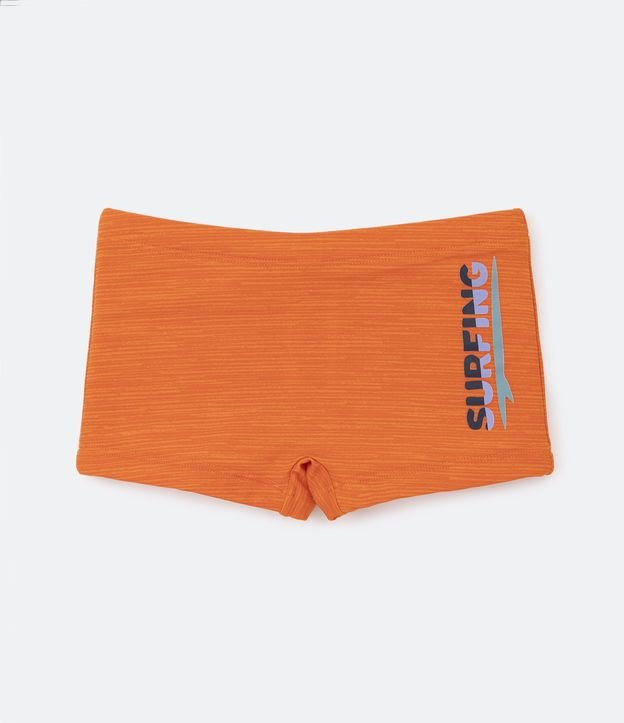 Sunga Boxer Infantil Estampa Surfing - Tam 5 a 14 Anos