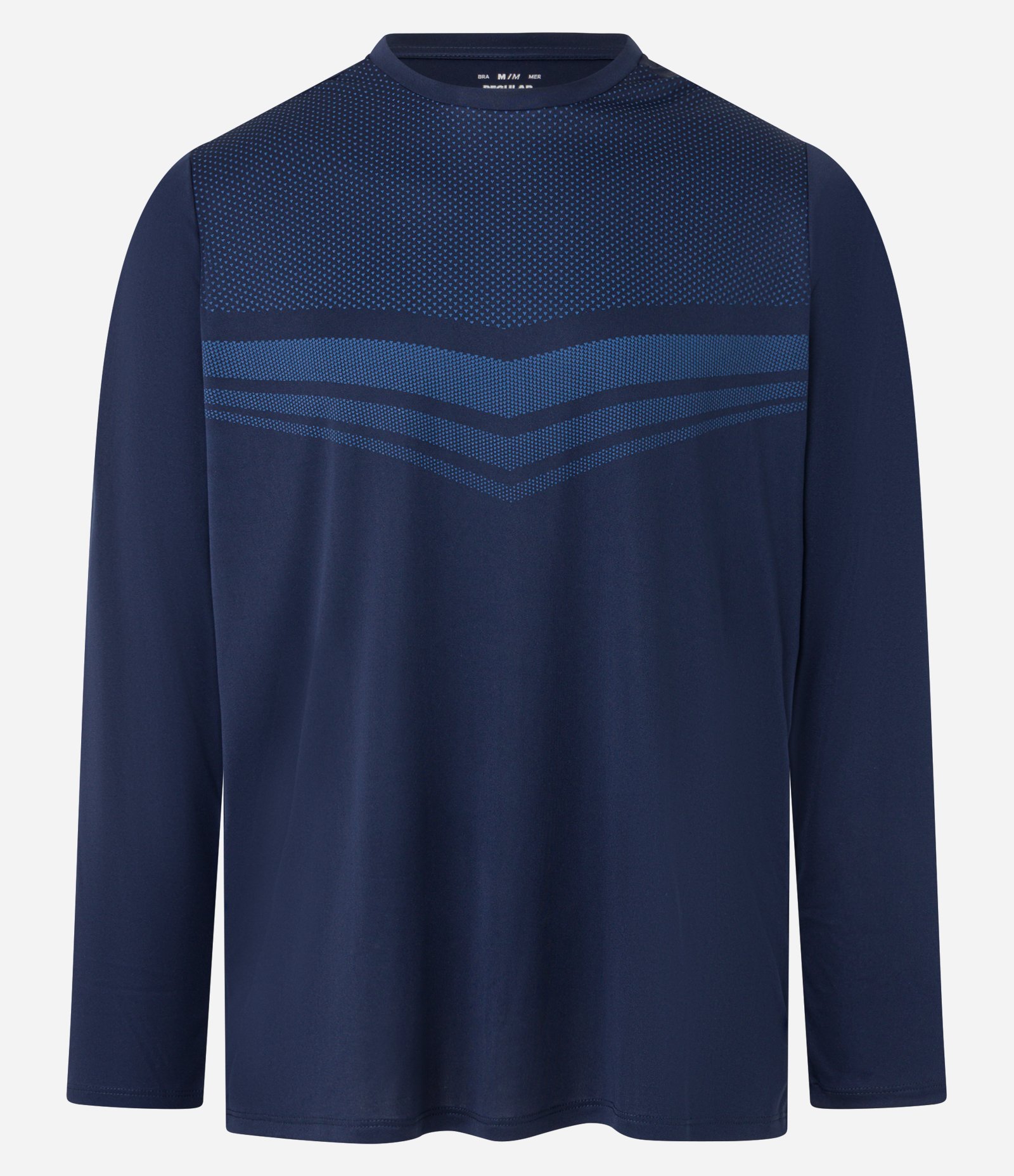 Camiseta Esportiva com Estampa Delta Pontilhado Azul 5