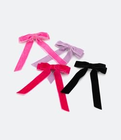 Kit 04 Presilhas de Cabelo Lacinhos