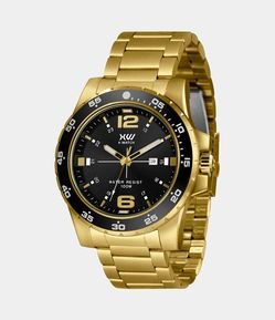 Relógio X-Watch Analógico com Pulseira  e Caixa em Aço XMGS1036 P2KX
