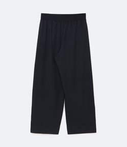 Calça Pantalona em Crepe com Lastex nas Costas Curve & Plus Size