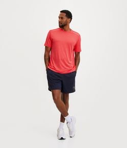 Bermuda Deportiva de Baloncesto con Cintura elástica y Textura