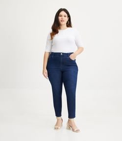 Calça Skinny Jeans com Rebite Curve & Plus Size