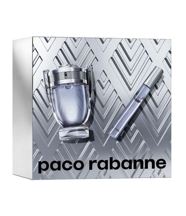 Kit Perfume Paco Rabanne Invictus Eau de Toilette Masculino 50ml ...