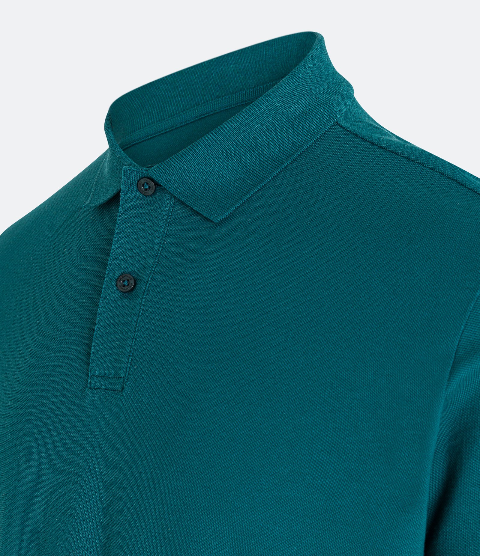 Camiseta Polo Comfort em Algodão Peruano Verde 2