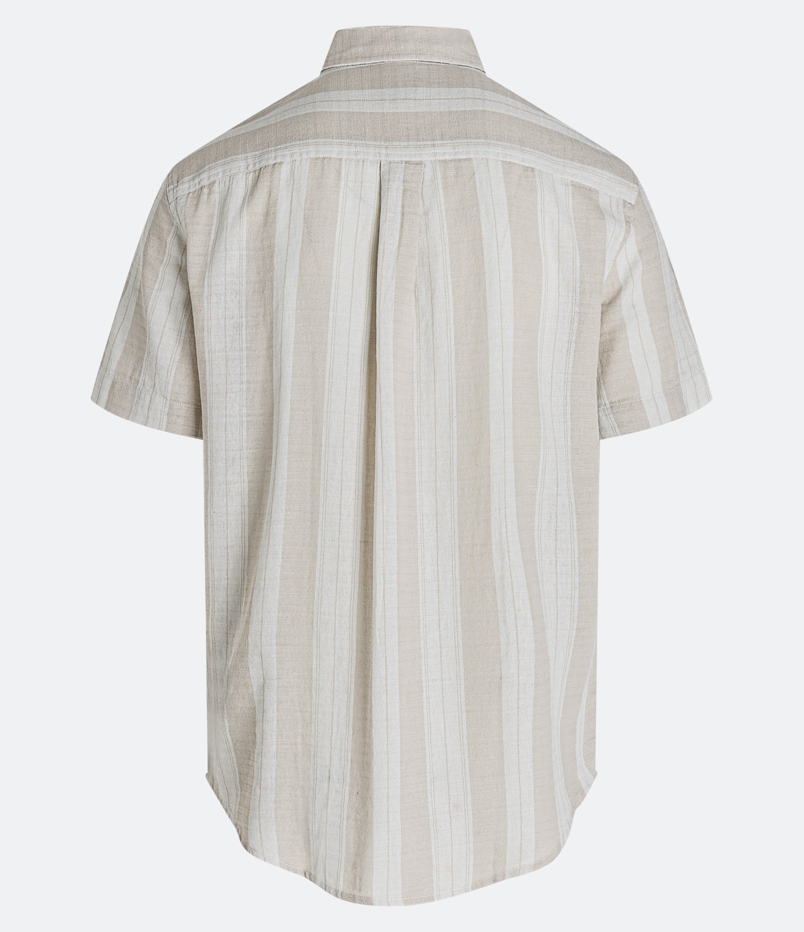 Camisa Comfort em Linho com Estampa de Listras 8